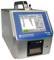 lighthouse solar 3350 particle counter used by e-bbex ltd